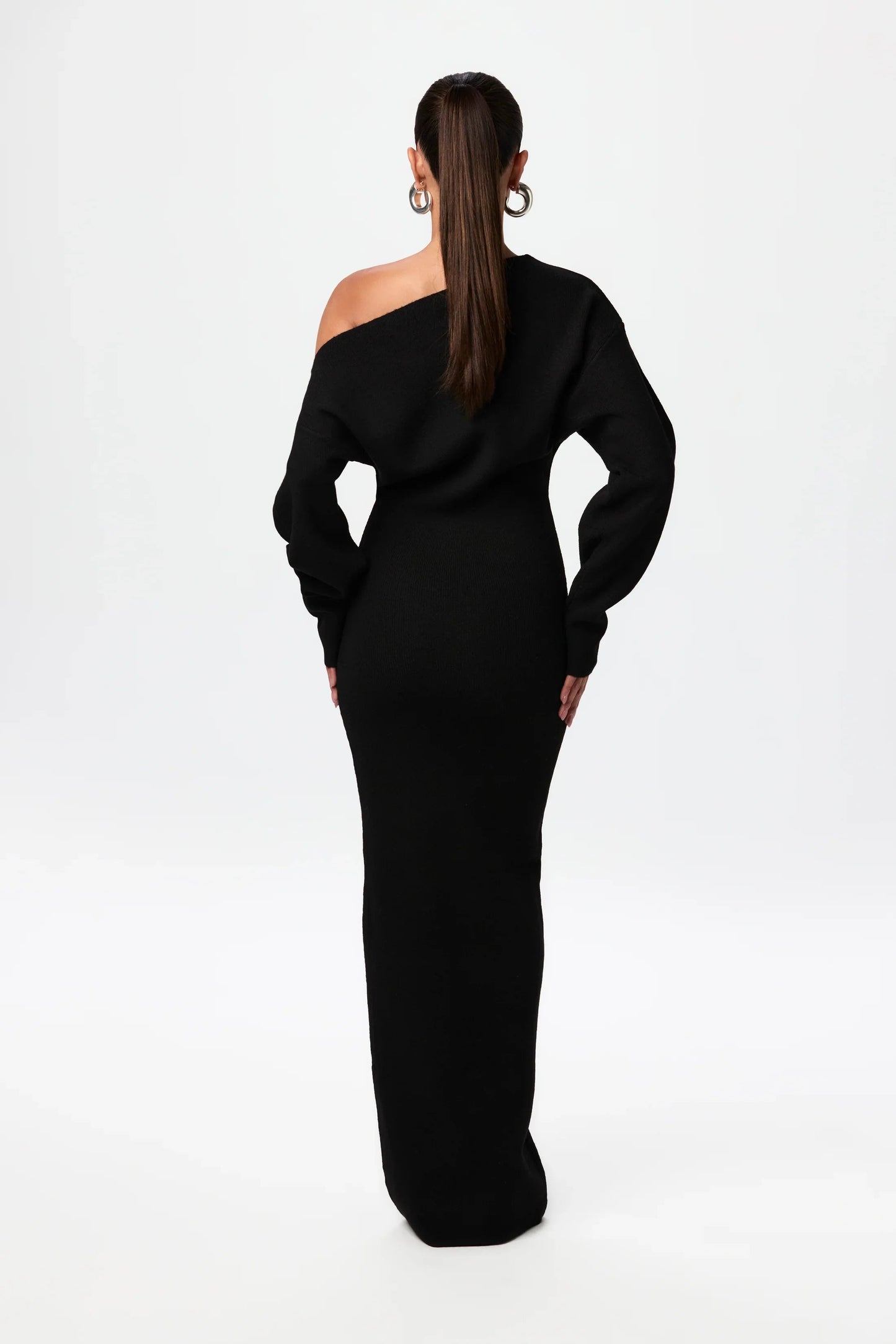 Carol | Off Shoulder Sweater Dress