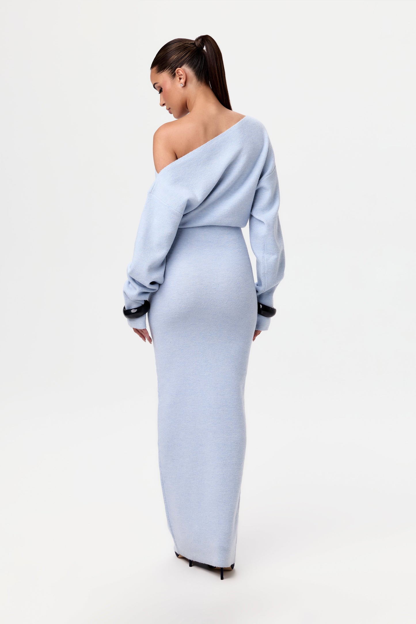 Carol | Off Shoulder Sweater Dress