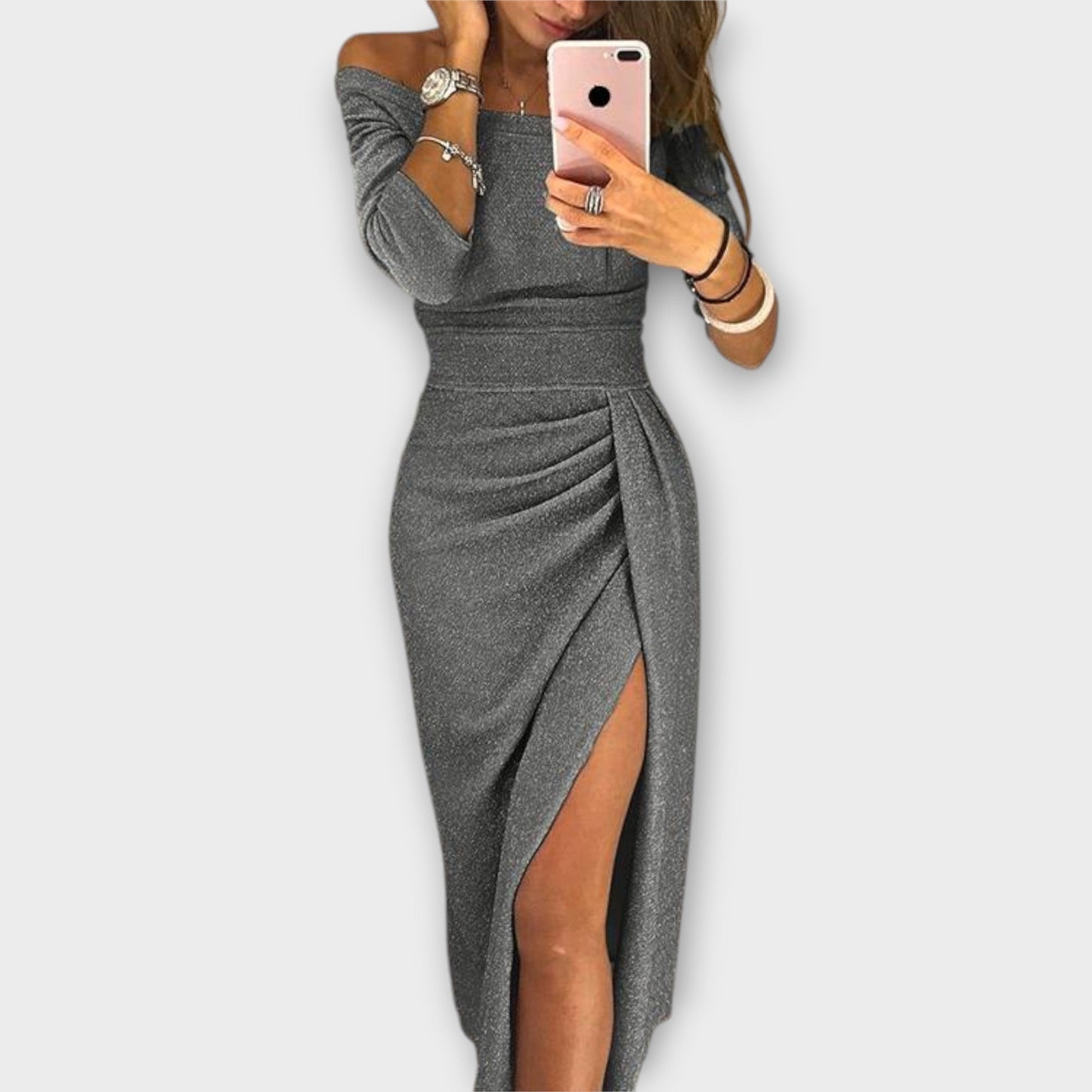 Ariana - Elegant Off-Shoulder Dress