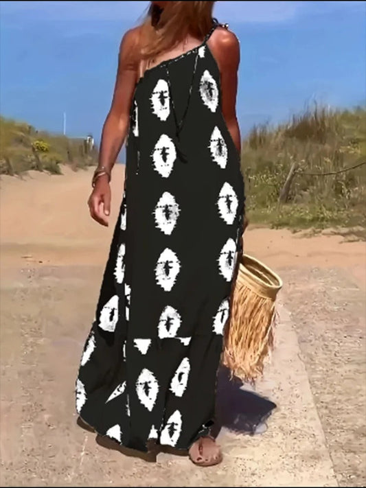 Amy | Women’s One-Shoulder Maxi Dress