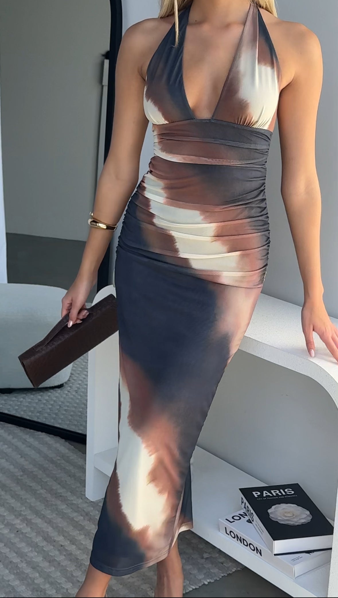 Hudson | Low Cut Maxi Dress