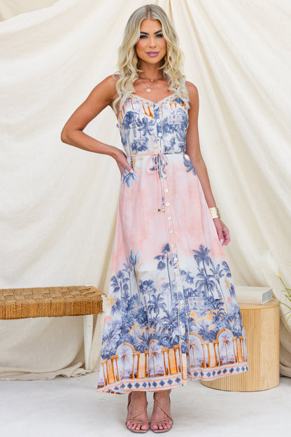 Geraldine | Spring Essence Maxi Dress