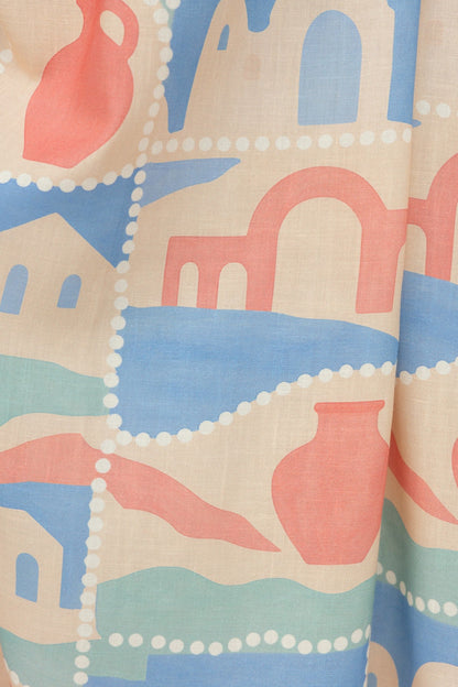 Arianna | Pastel Colorful Maxi Dress