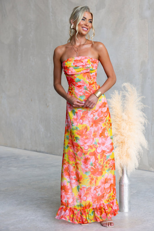 Vionne | Floral Maxi Dress