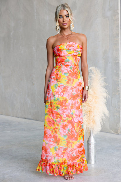 Vionne | Floral Maxi Dress