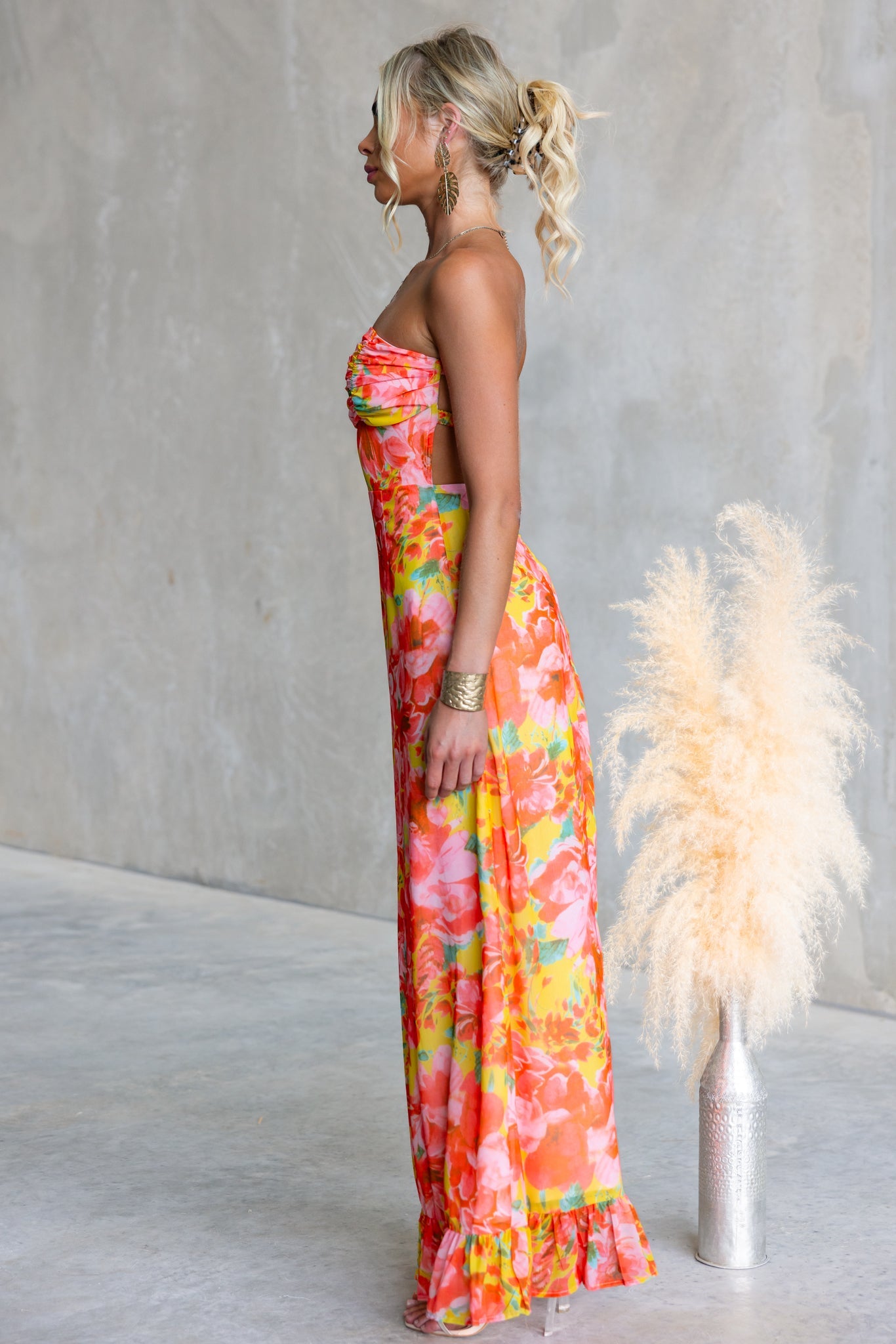 Vionne | Floral Maxi Dress
