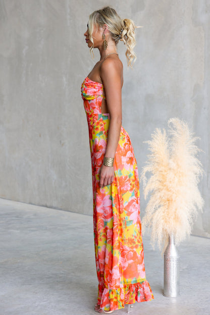 Vionne | Floral Maxi Dress