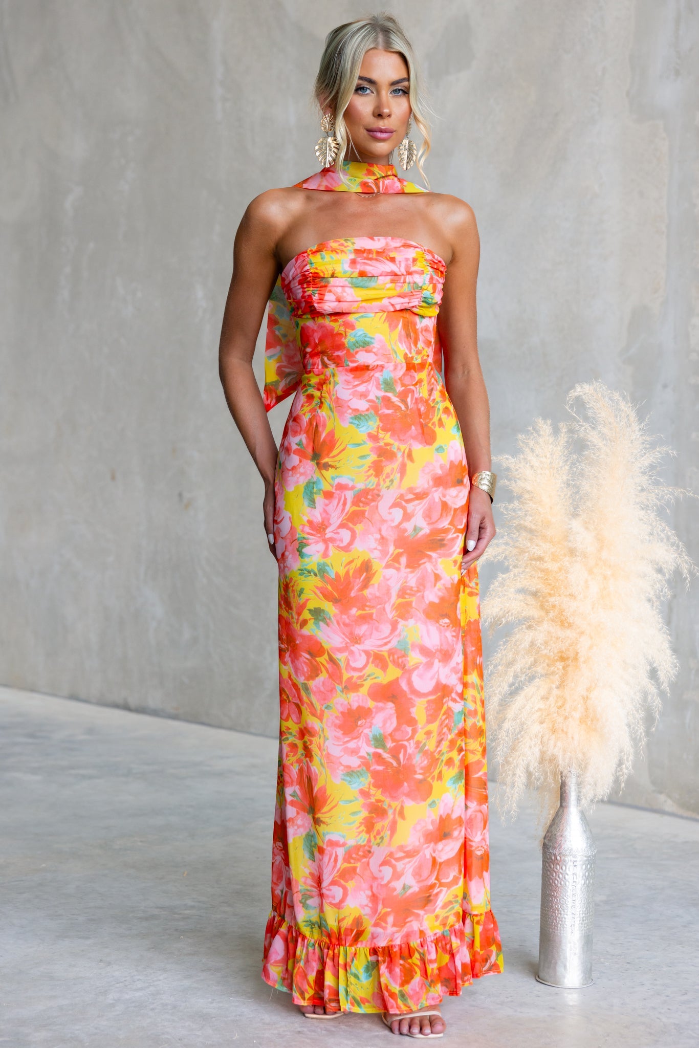 Vionne | Floral Maxi Dress