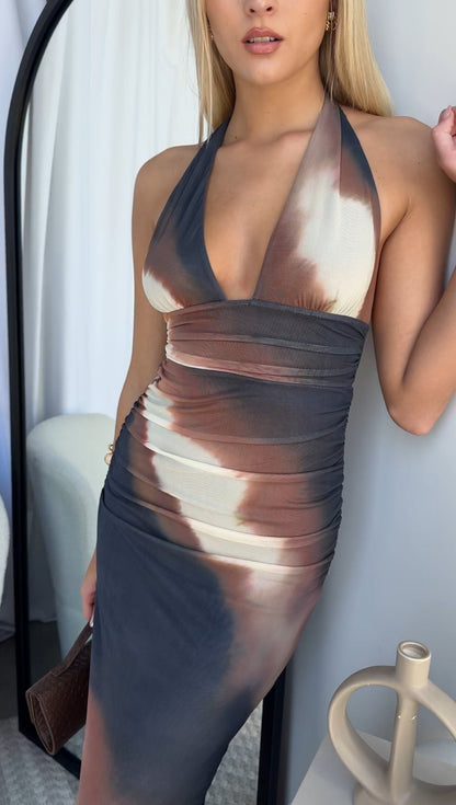 Hudson | Low Cut Maxi Dress