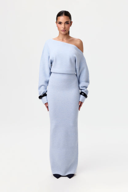 Carol | Off Shoulder Sweater Dress