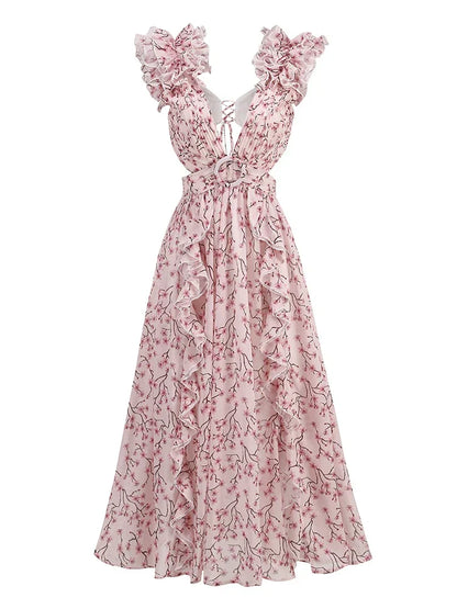 Ophelia™ Vintage Patchwork Pullover Dress