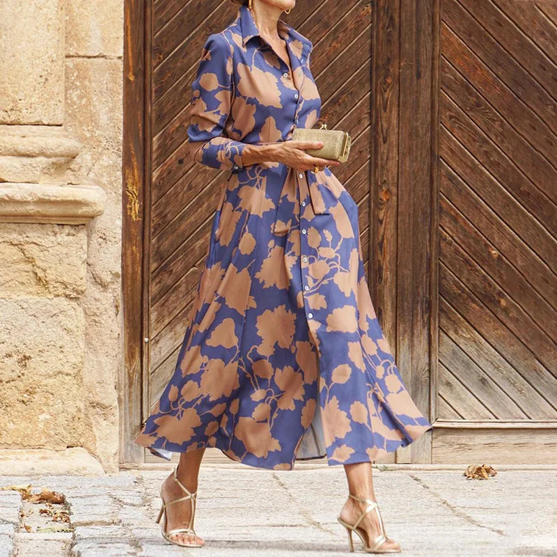 Clara - Elegant Dress with V-Neck