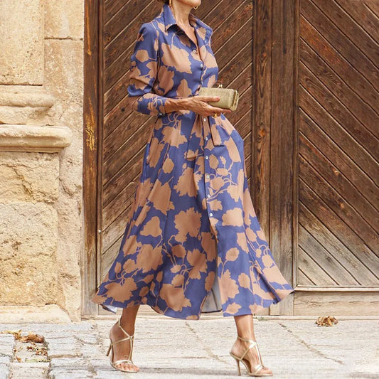 Clara - Elegant Dress with V-Neck