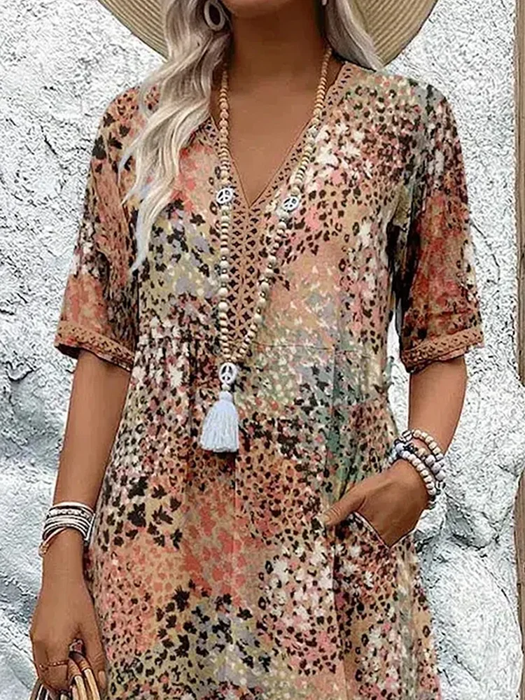 Addison - Lively Floral Dress