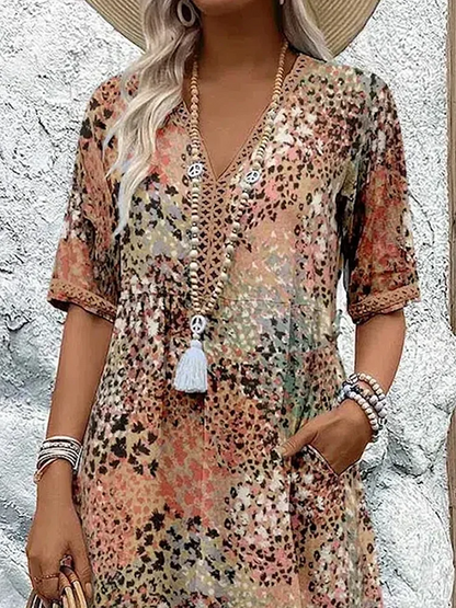 Addison - Lively Floral Dress