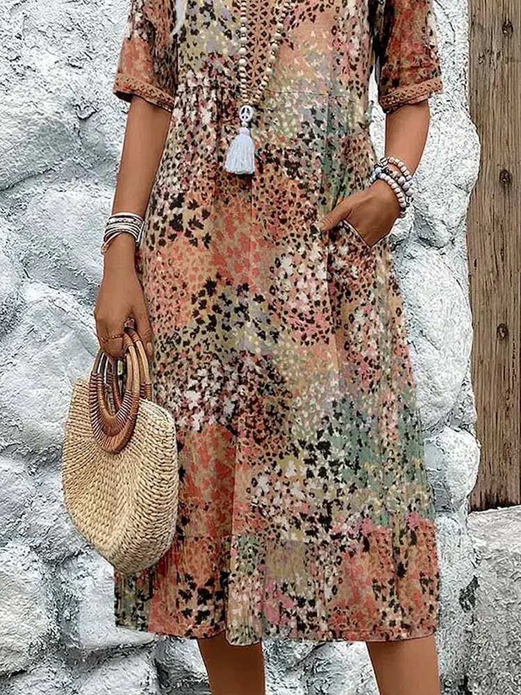 Addison - Lively Floral Dress