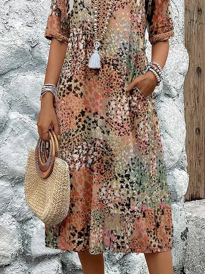 Addison - Lively Floral Dress