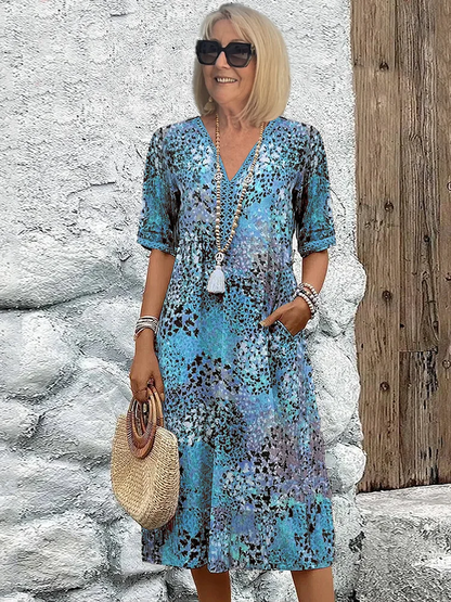 Addison - Lively Floral Dress