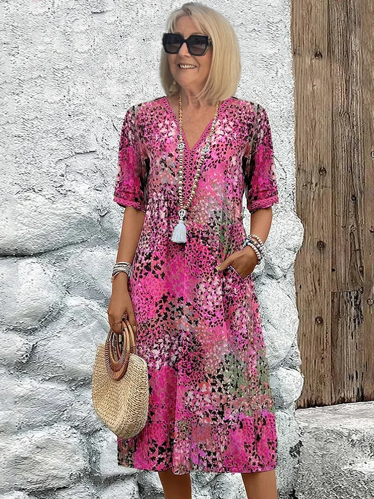 Addison - Lively Floral Dress