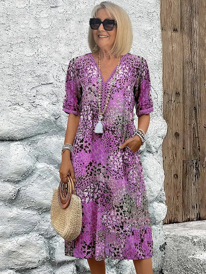 Addison - Lively Floral Dress